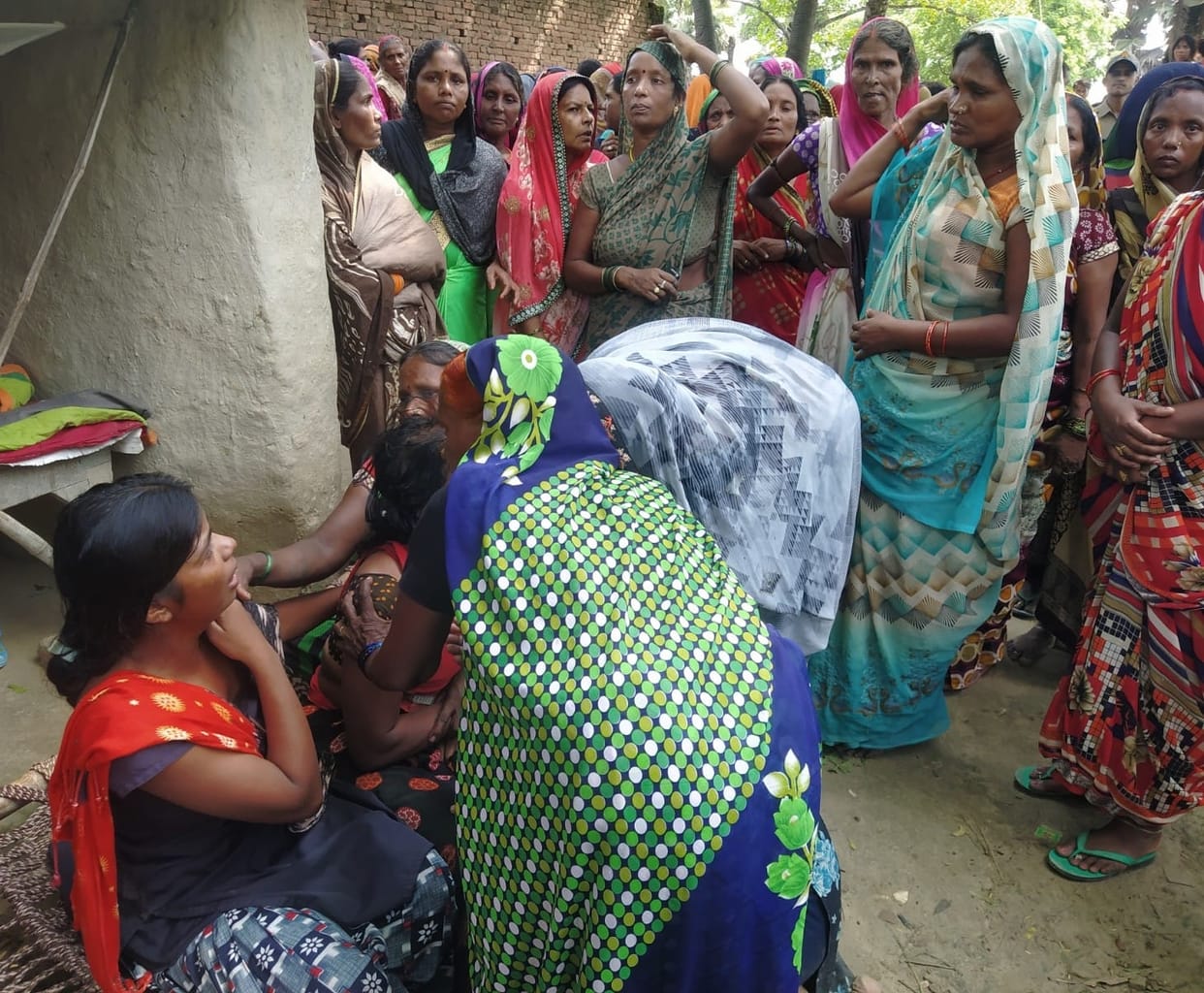 Even after having toilets, went to open defecation