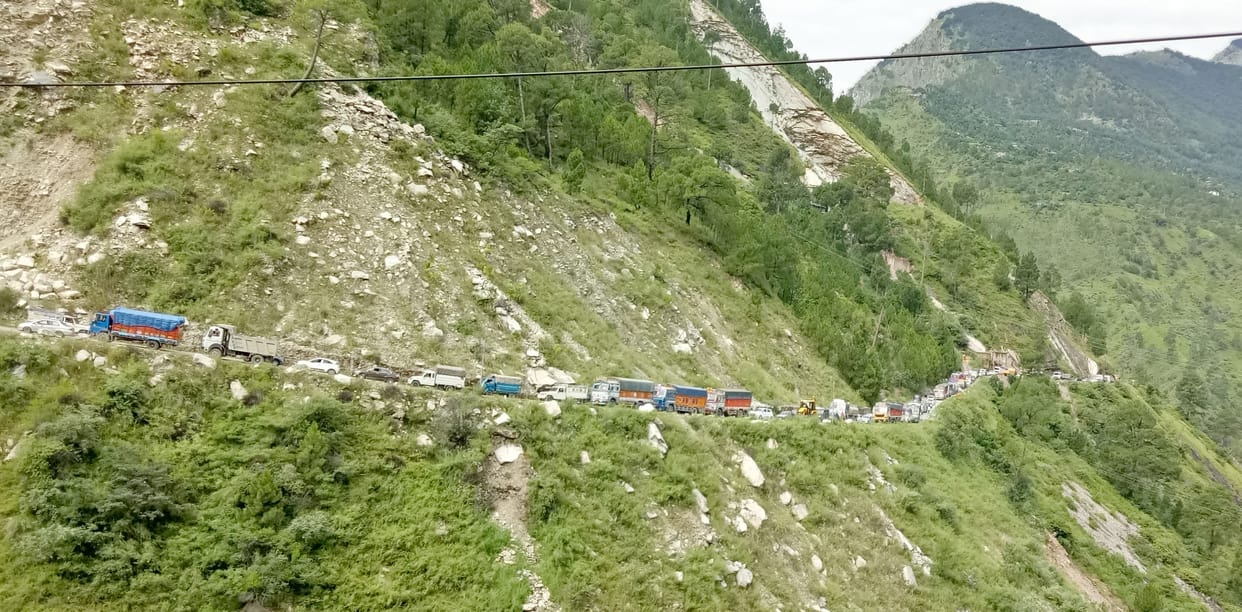 NH five remained closed for 6 hours in Brauni