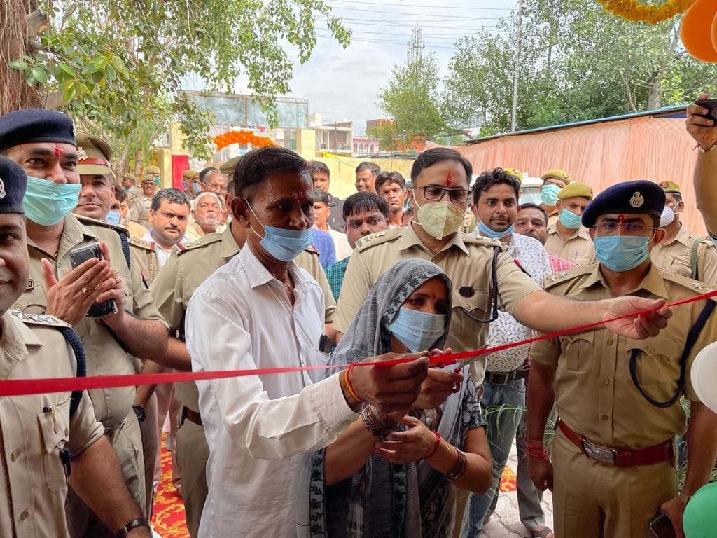 Mathura: Mandi committee police post named after martyr soldier Jitendrapal