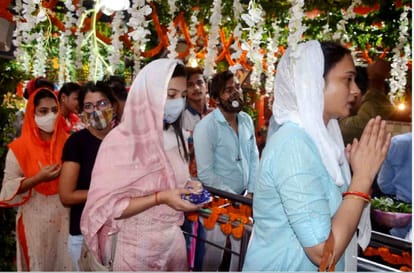 107th Annual haryali Shringar Mahotsav of Baba Kalbhairav Kotwal of Kashi devotees see  Photos