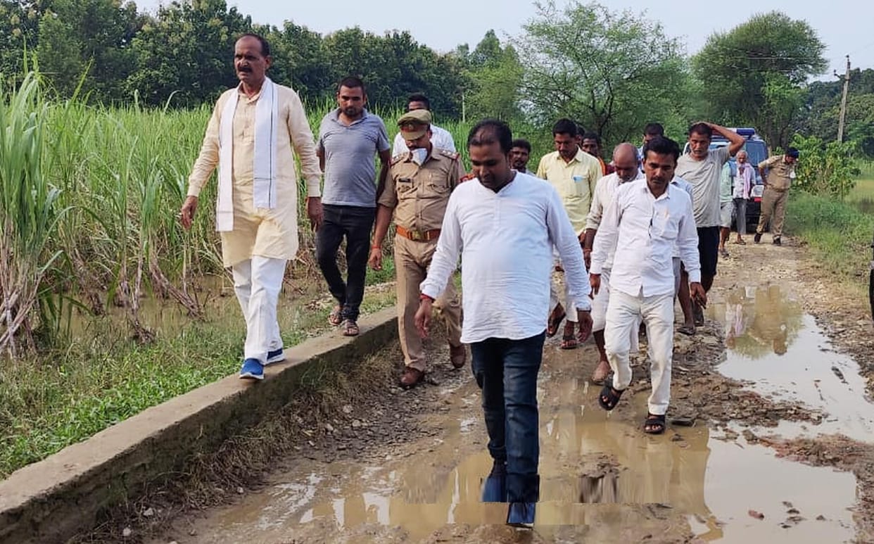 Rapti's water level decreased, people getting devastated by erosion
