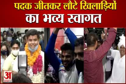 TOKYO PARALYMPICS INDIA’S MEDAL WINNERS RETURN FROM
