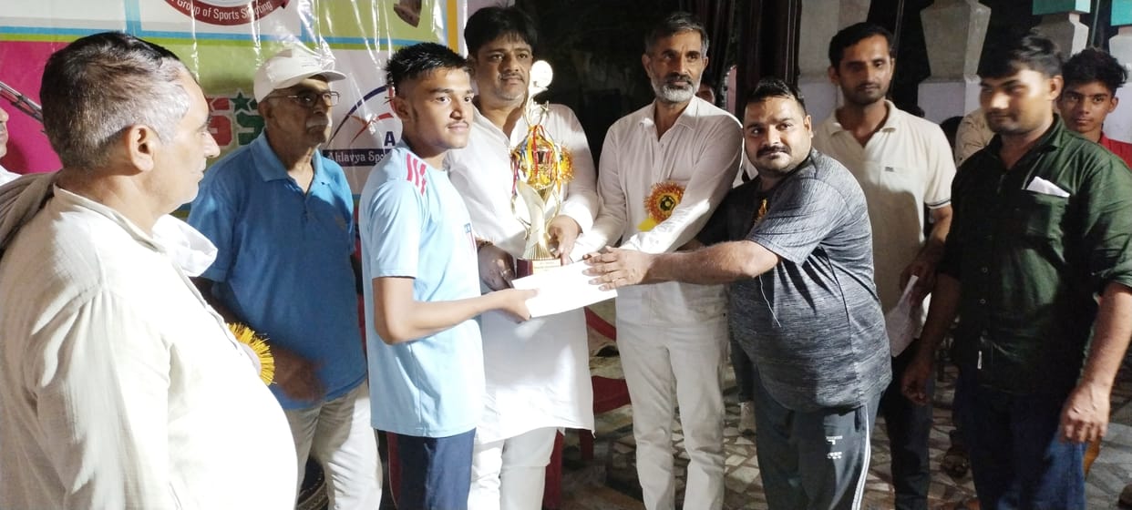 Puneet, Pradeep Pal, Kunal and Nikhil won the title
