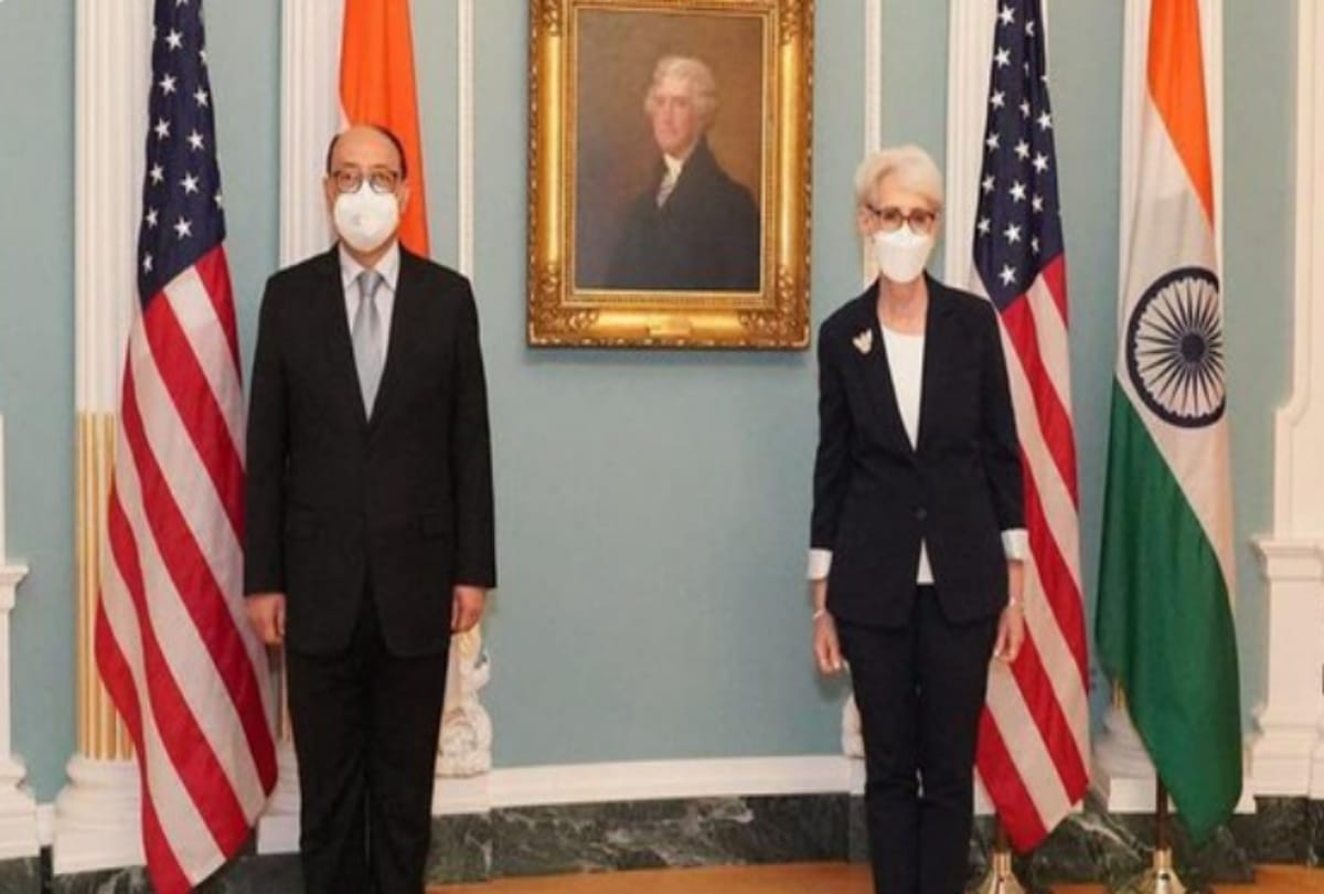 Indian Foreign Secretary Harsh V Shringla met US Deputy Secy of State Wendy Sherman for substantive discussions on advancing India-US Strategic Partnership