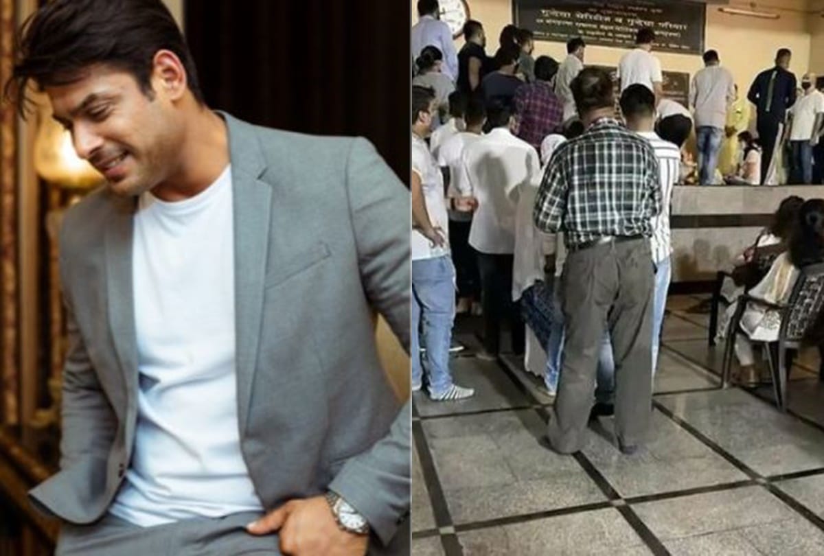 Sidharth Shukla funeral family friends and fans said final goodbye to the actor see photos