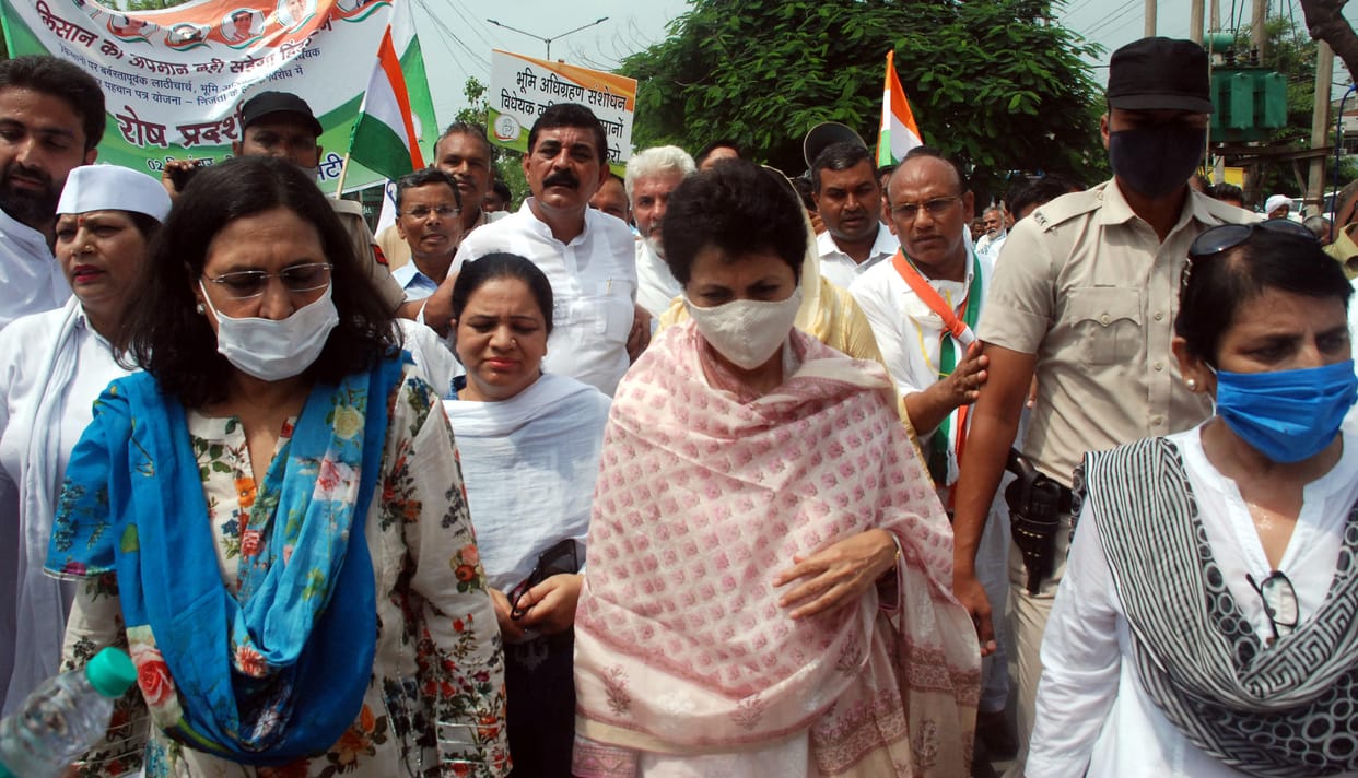 Government did lathi charge under conspiracy: Selja