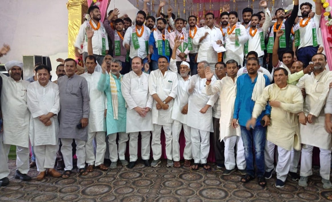 Hindu Yuva Vahini activists joined RLD