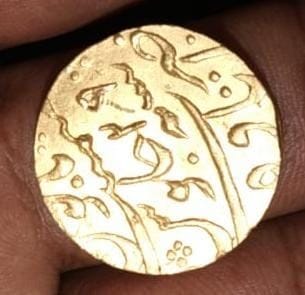 ancient coin found in land