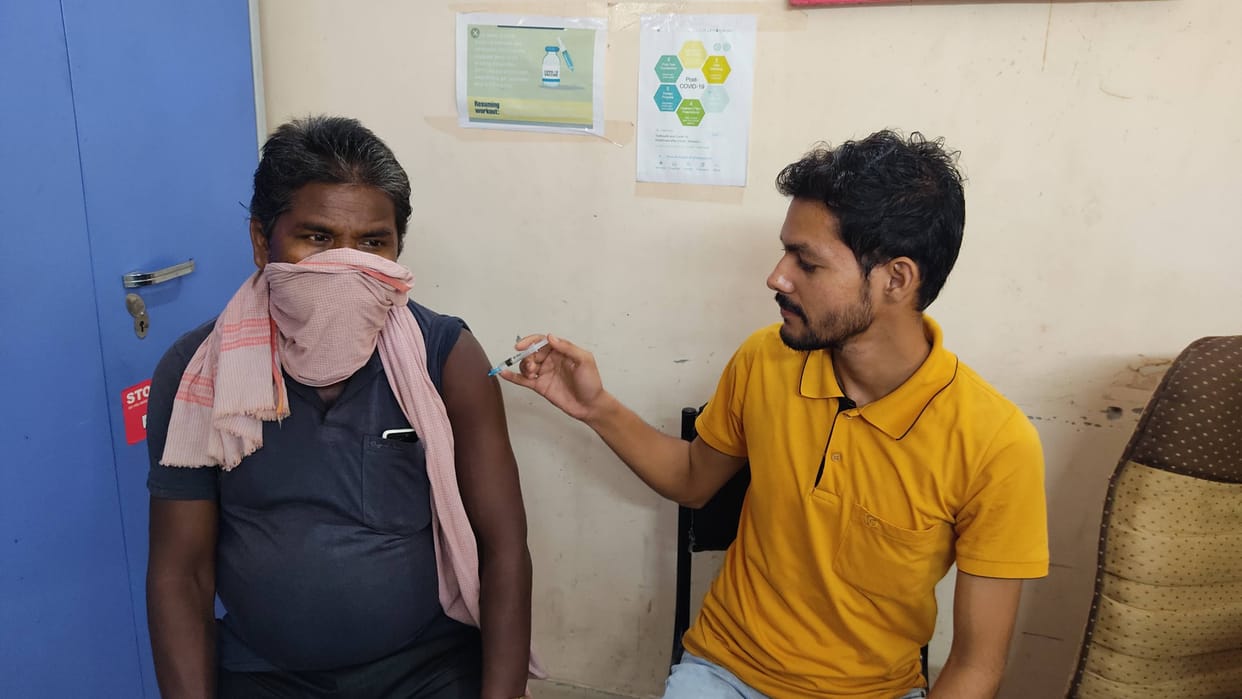 No new corona case was found even after four days, three thousand people got vaccinated