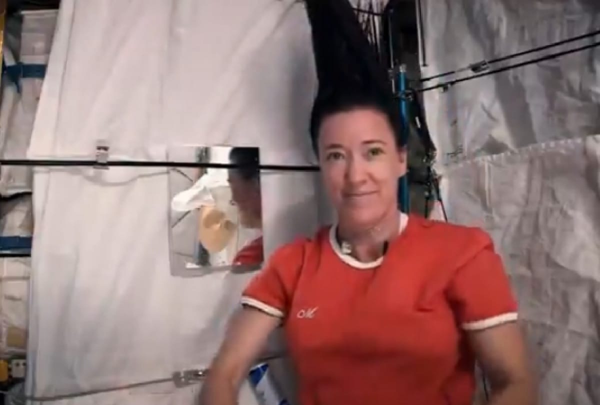 Nasa Astronaut Megan McArthur Shared her hair washing video from international space station see viral video