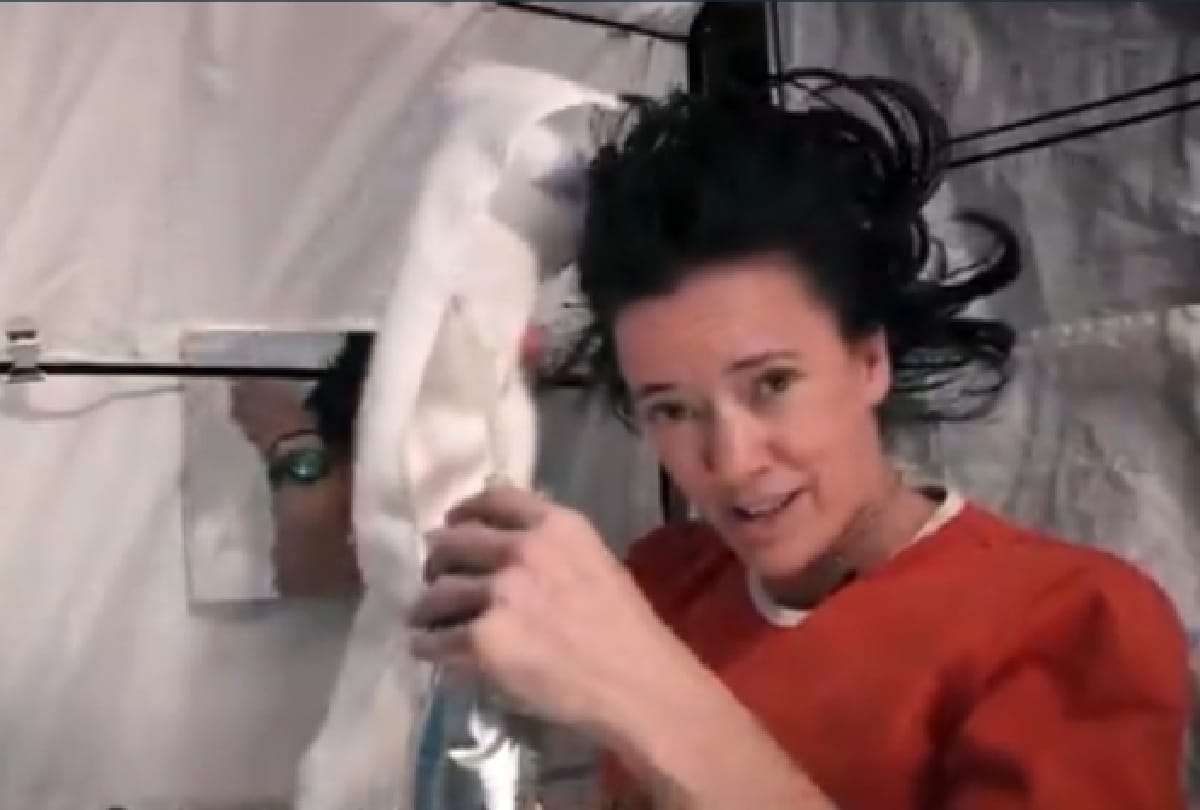 Nasa Astronaut Megan McArthur Shared her hair washing video from international space station see viral video