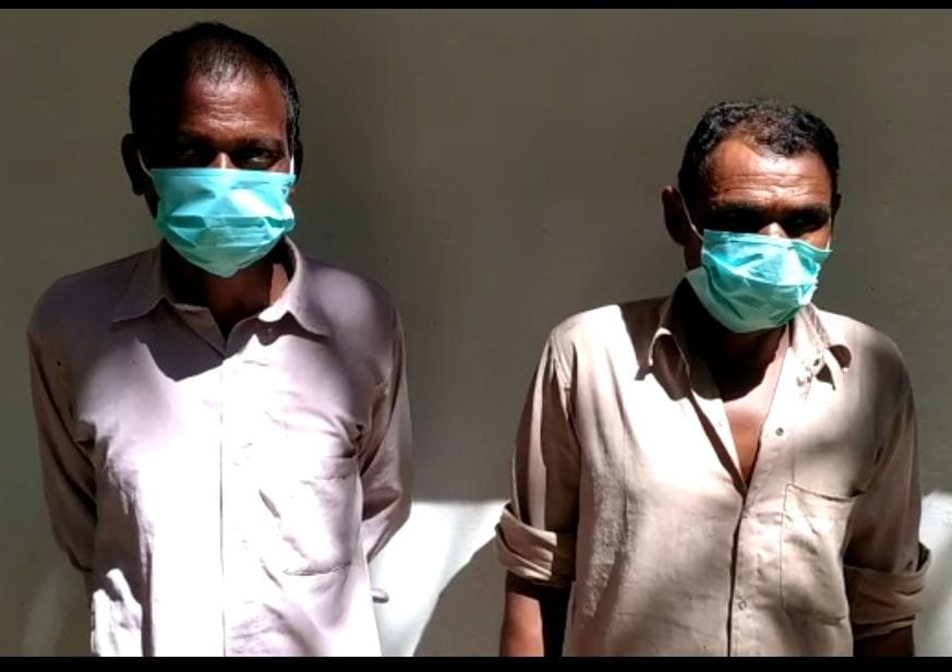Illegal arms making business caught, two arrested