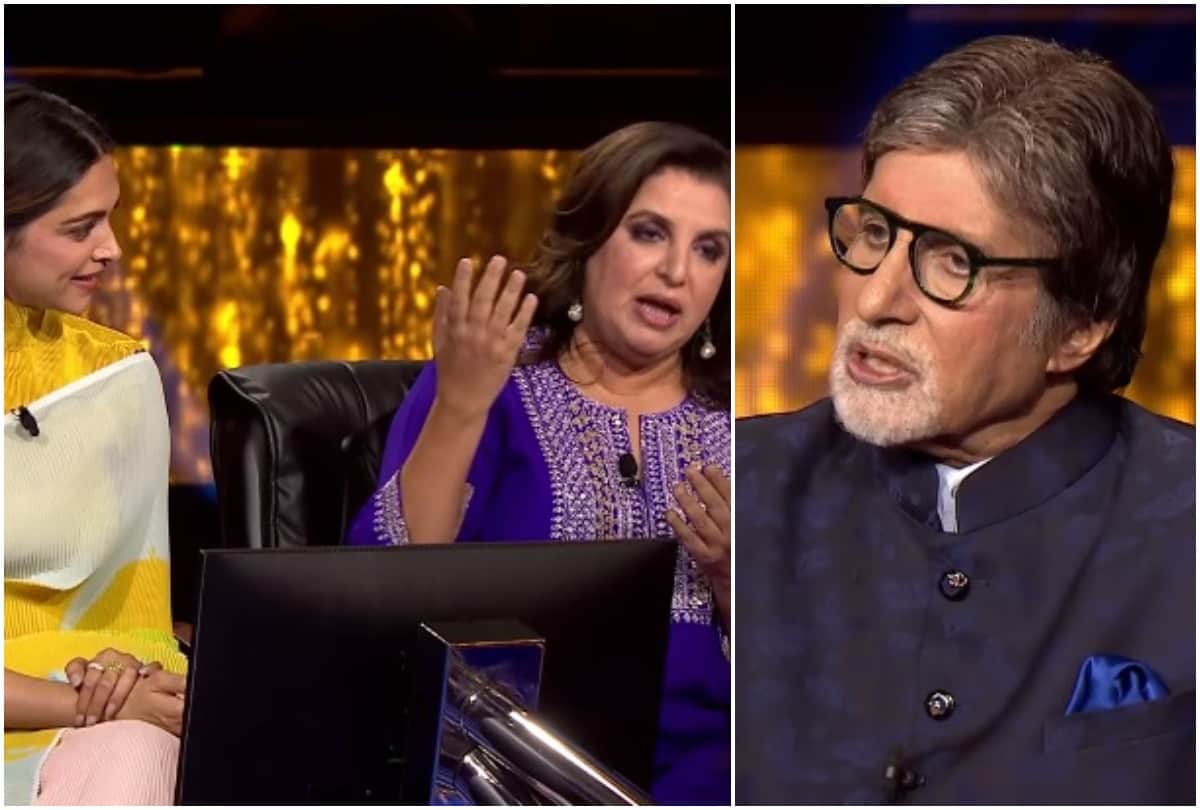 Kaun Banega Crorepati 13: Amitabh Bachchan Recreated Om Shanti Om Scene With Deepika Padukone
