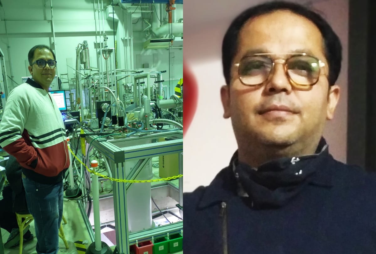 Teacher Day Special story Dr. Prashant preparing material to stop wastage of energy in space