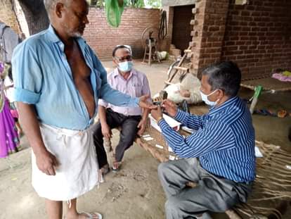 Patients wandering for blood test