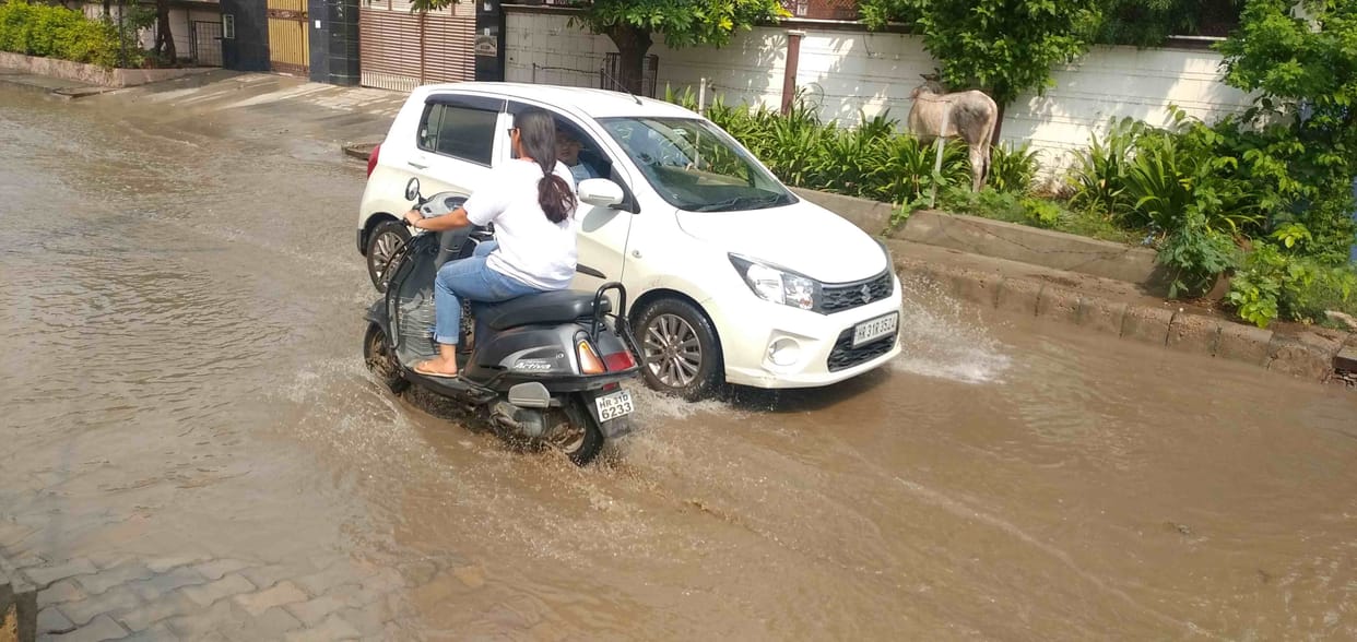 On Friday, the district received an average of 19.4 mm of rain.