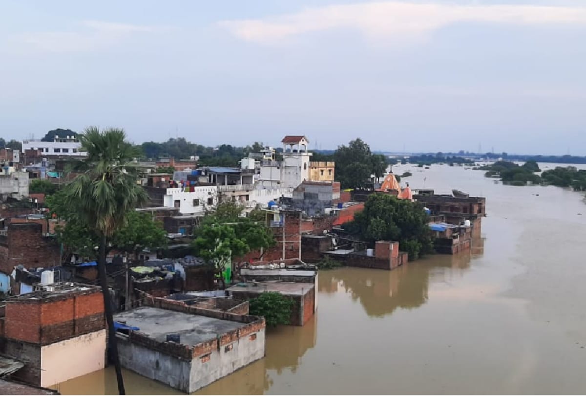 Gorakhpur Rapti water level decreased by 12 cm in 24 hours