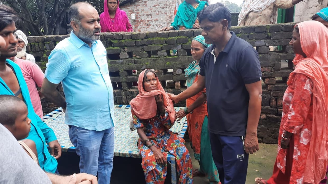 Laughing family left orphaned by Nizamuddin's death