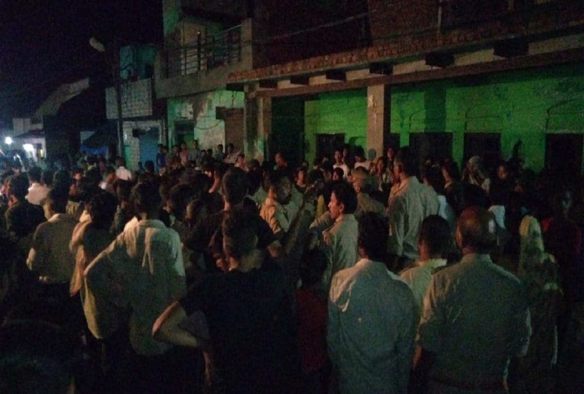 three year old child drowned in drain in govardhan