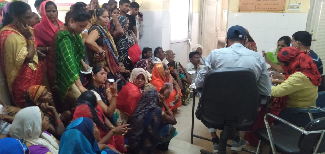 Desperate people returned from Kovid Vaccination Center