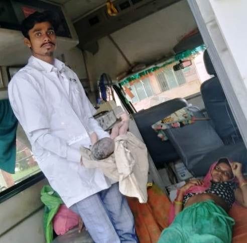 The scream of the girl in the ambulance