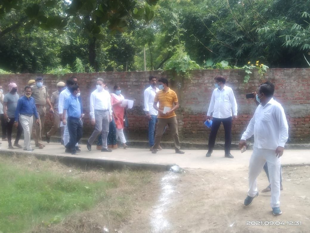nodal officer inspected villages