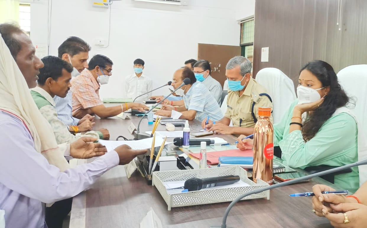 Commissioner and DM heard complaints