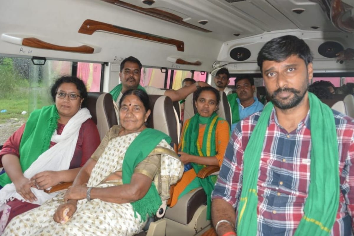 Kisan Mahapanchayat: Nanjundaswamy from karnataka said farmers fighting the second war of independence