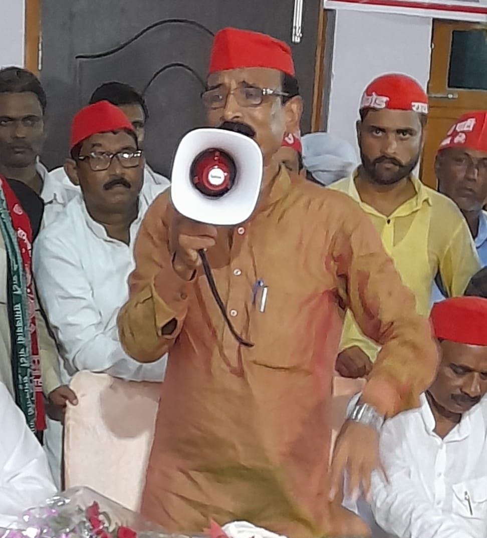 Welcome to SP Mandate Yatra reached Shravasti