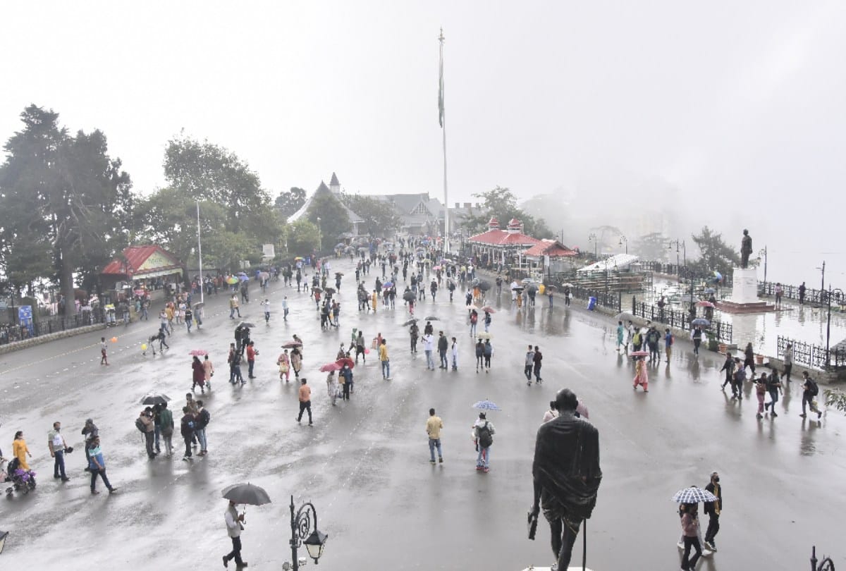 himachal weather today: Heavy rainfall alert in state for three days, people are advised to stay away from rivers and nalas