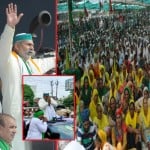 पंचायत को संबोधित करते भाकियू राष्ट्रीय प्रवक्ता राकेश टिकैत
