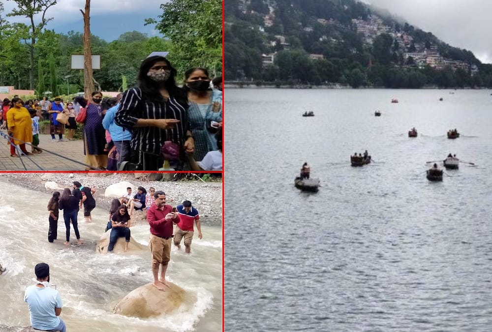 Uttarakhand News: Tourist Huge Crowd in dehradun and Nainital Tourist Places on Weekends photos