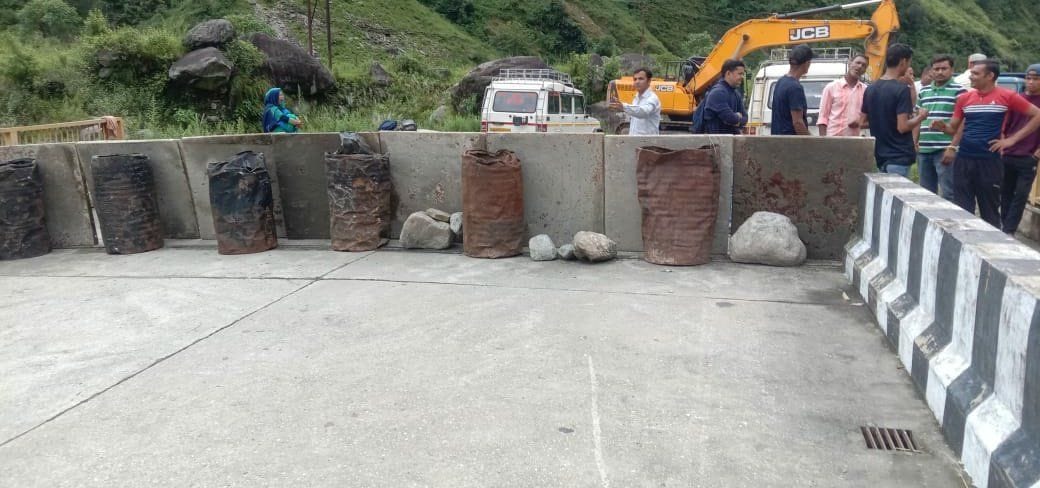 Bridge Closed in Jarigarh