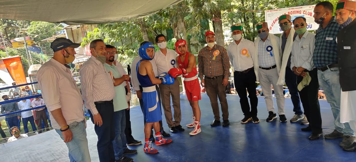 state boxing chaipionship held in rampur jeury