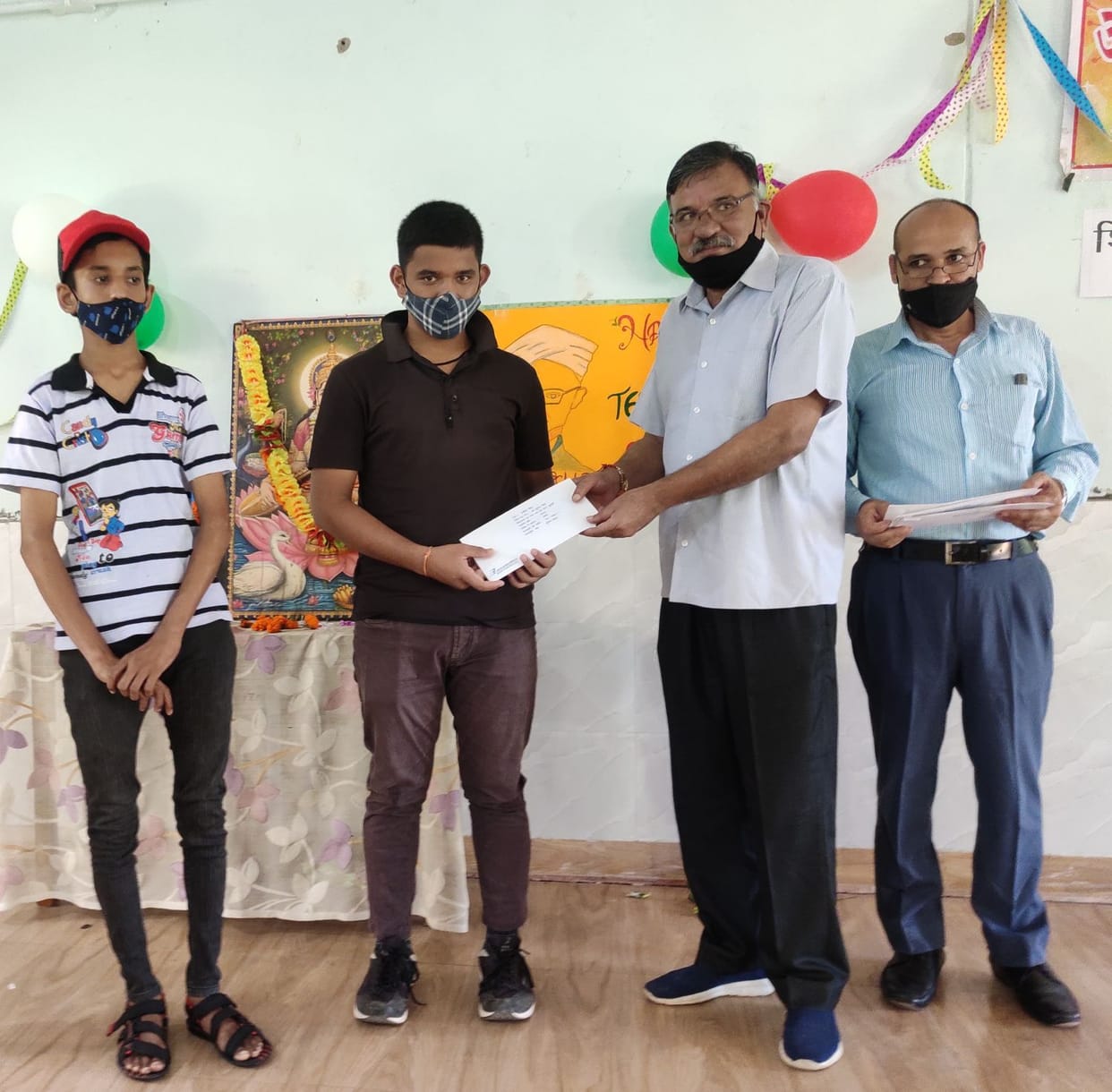 Scholarship given to 14 meritorious students