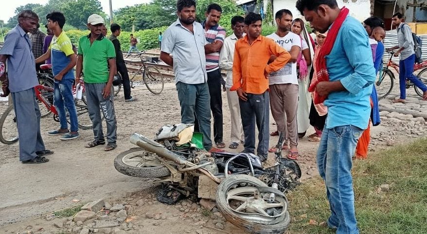 Bike collided with another train within 24 hours