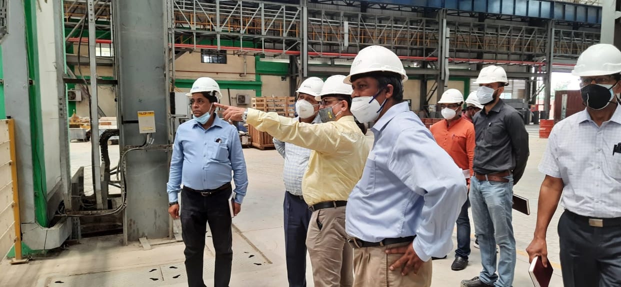 rail coach factory started