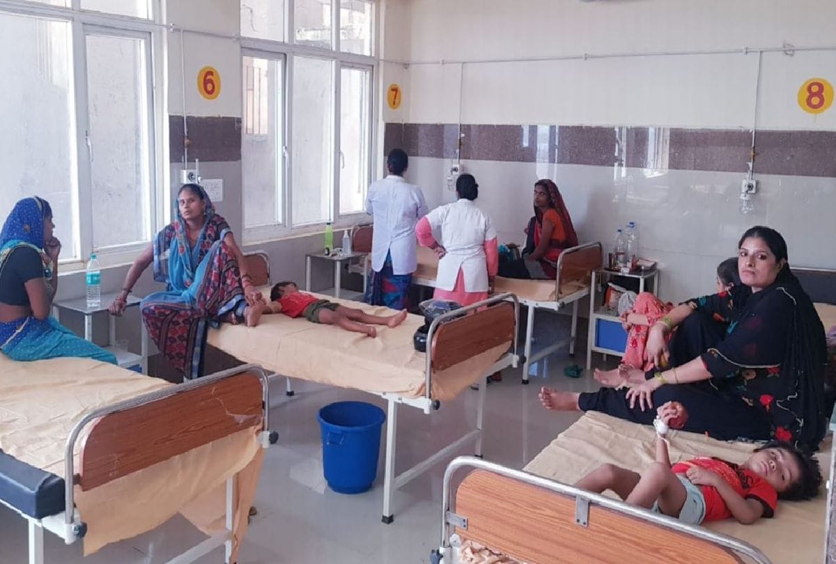 Viral And Dengue Fever In Etah Pediatric Ward Full Latest News In Hindi