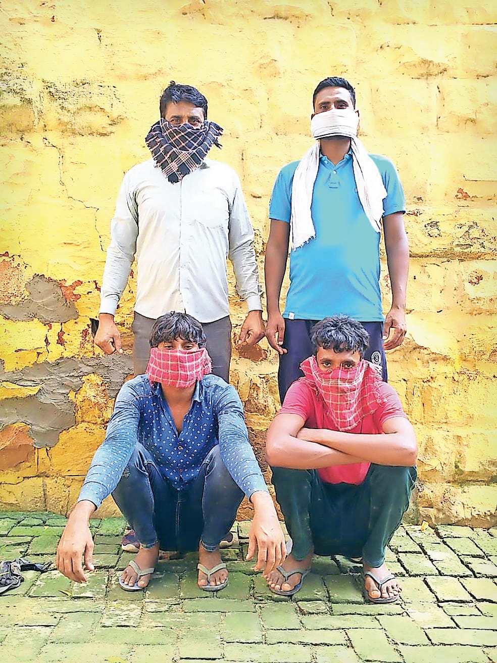 Freed 6 cows from the clutches of smugglers, two arrested