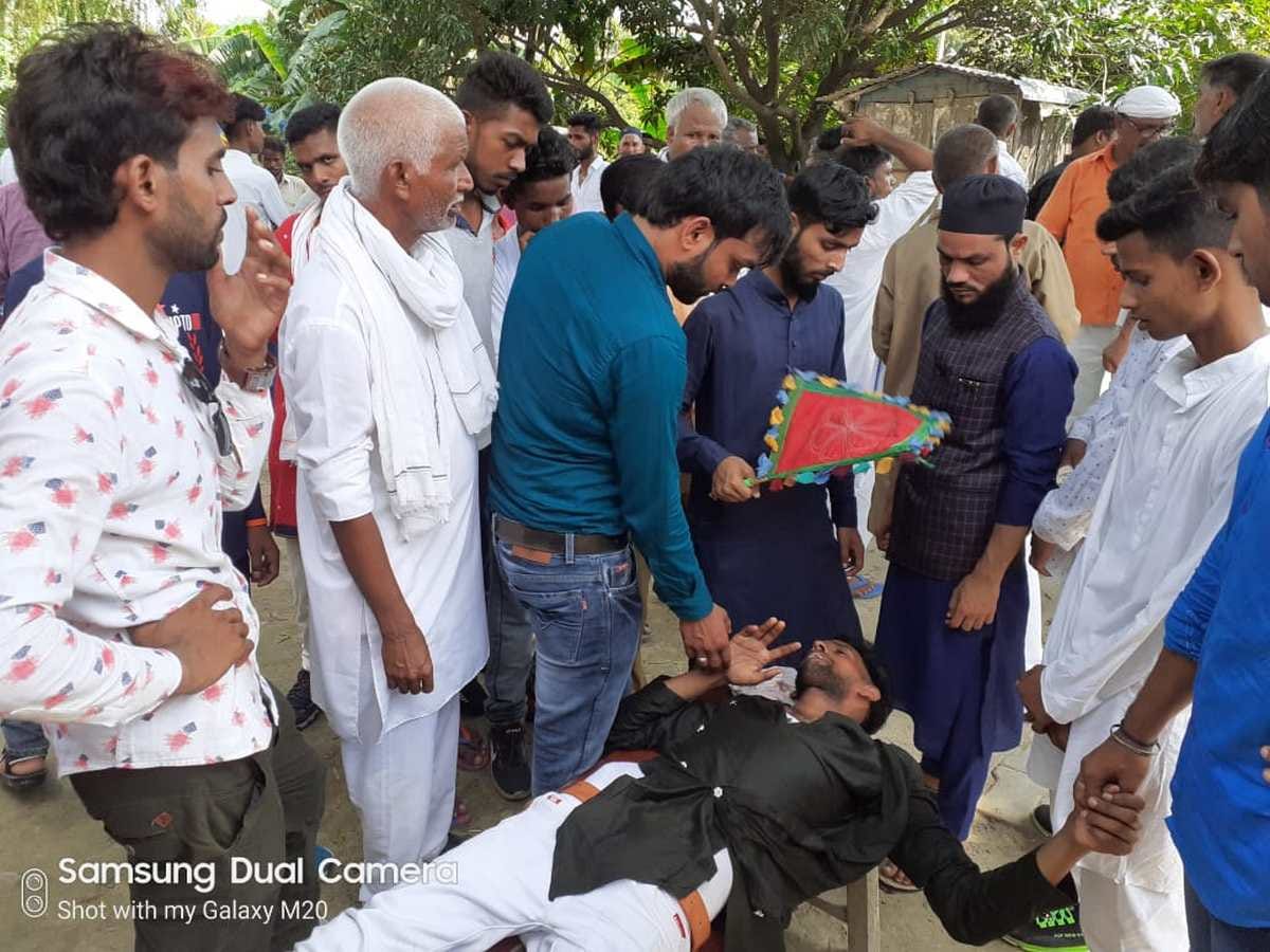 miscreants kidnapped groom in broad daylight with car in azamgarh