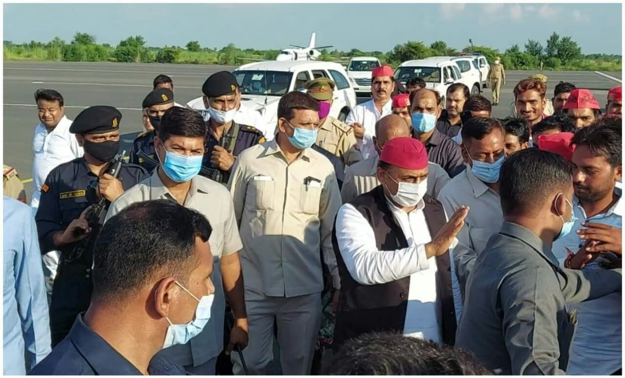 etawah news,Akhilesh reached Saifai, will meet workers toda