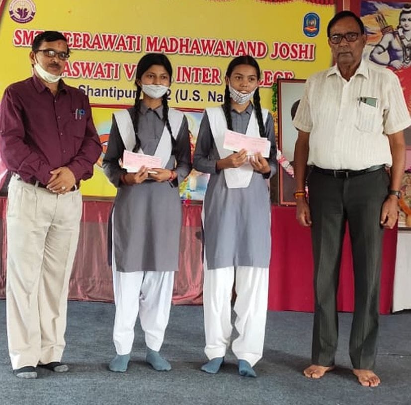 Falguni and Riya Felicitated