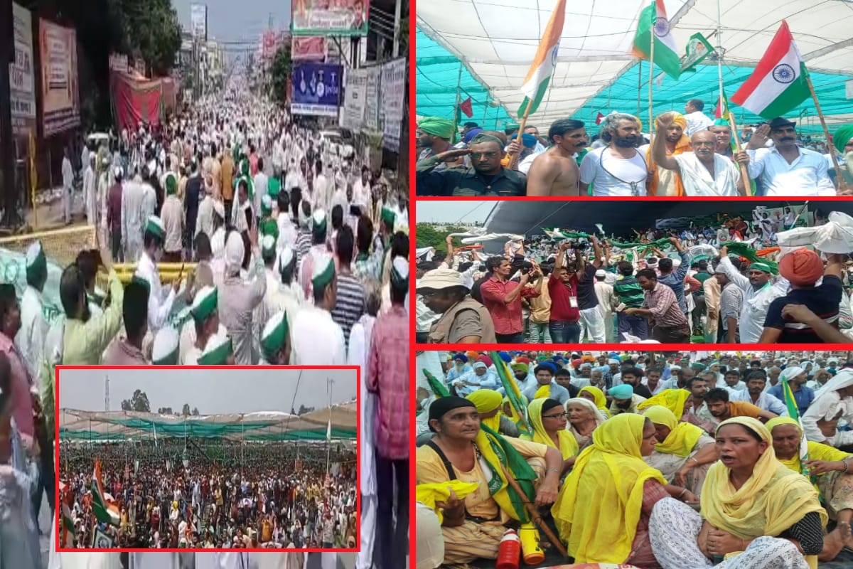 Kisan Mahapanchayat in Muzaffarnagar:  Small India seen in Mahapanchayat, see in pictures