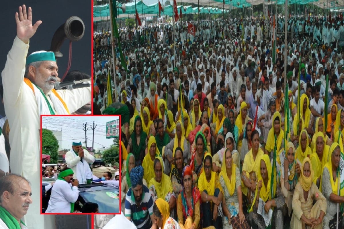 Farmers movement: UP took over the leadership, BKU leaders alerted the workers after Rakesh Tikait was stopped by Police in Karnal
