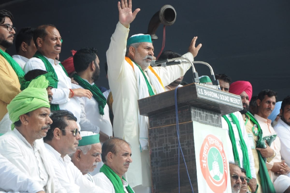 people of delhi up and haryana in problem of rakesh tikait statement said Wont leave protest site why not make our grave