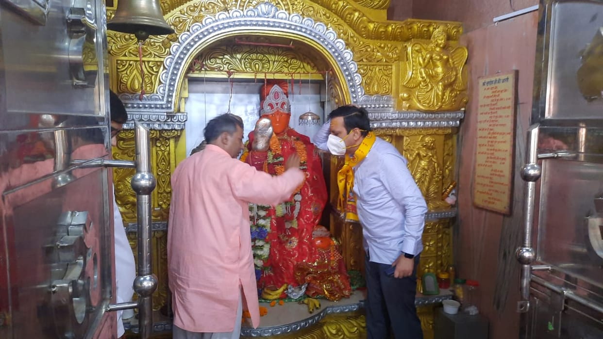Additional Chief Secretary visited Maa Shakambhari