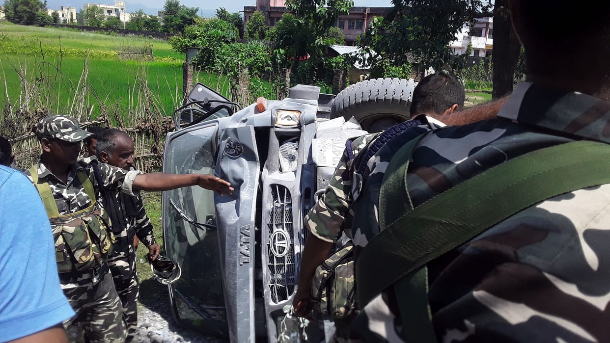 Two youths killed in SSB vehicle collision