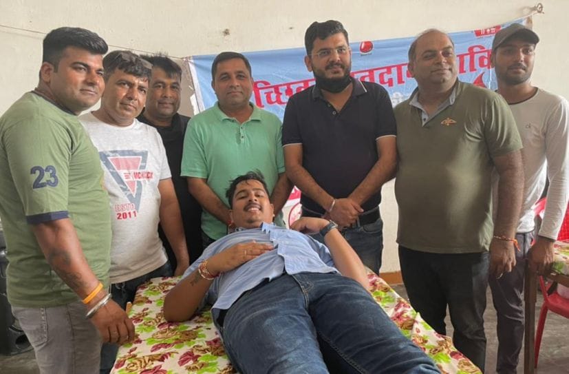 143 People Donates Blood