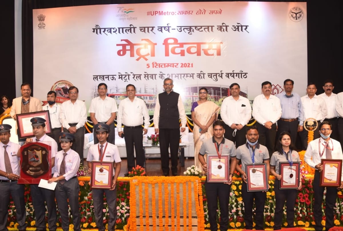 Four years of Lucknow Metro.