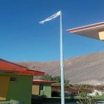 पंजशीर में गवर्नर हाउस के बाहर लगा तालिबानी झंडा